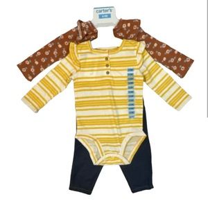Carter’s 4pc Baby girl sets NWT